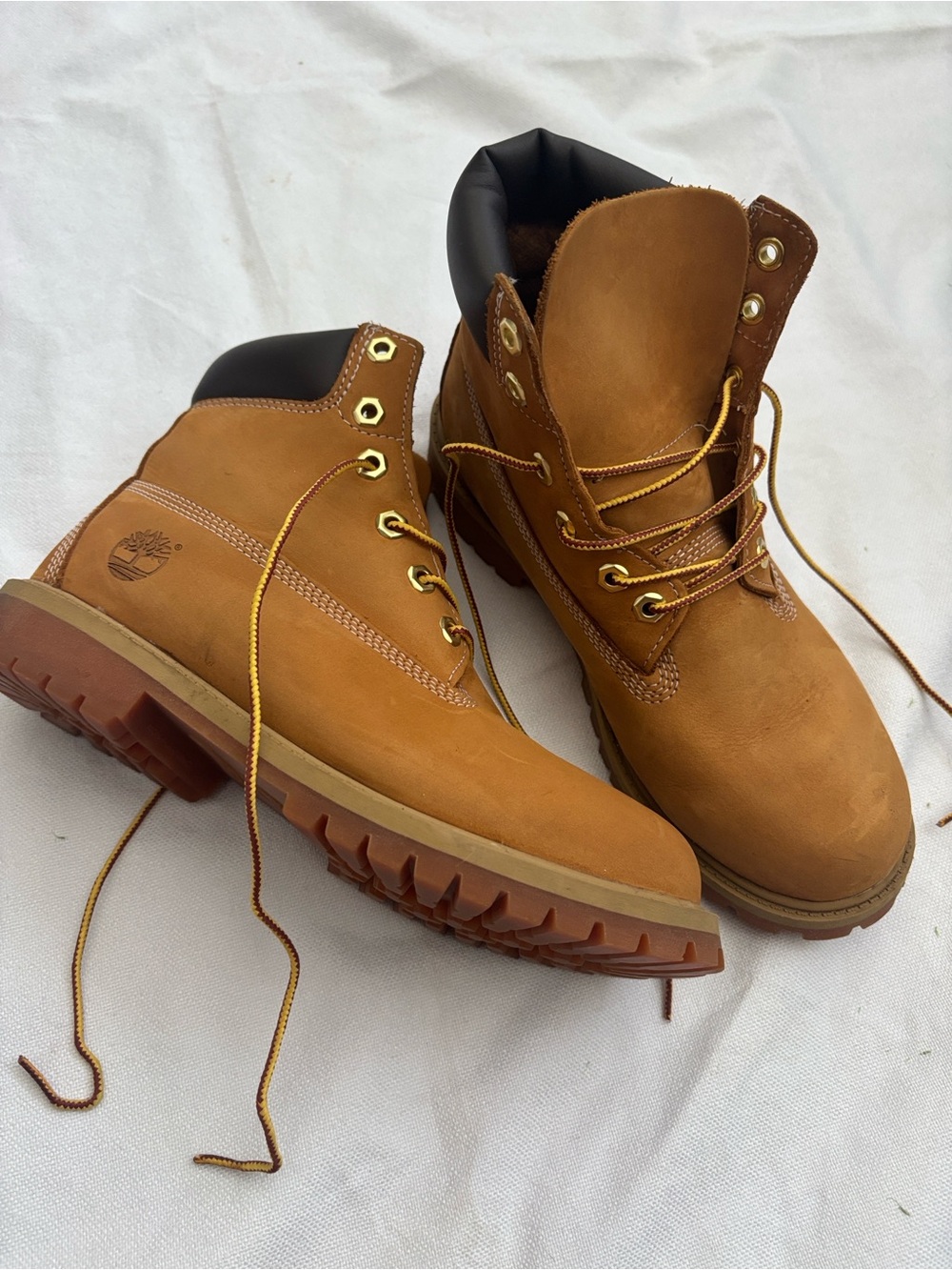 Timberland Waterproof 6” Leather Boots (Size 6.5)